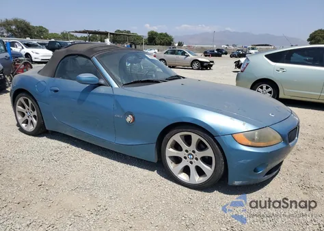 2003 BMW Z4 2.5 z USA, uszkodzony, nr VIN 4USBT33423LS47629